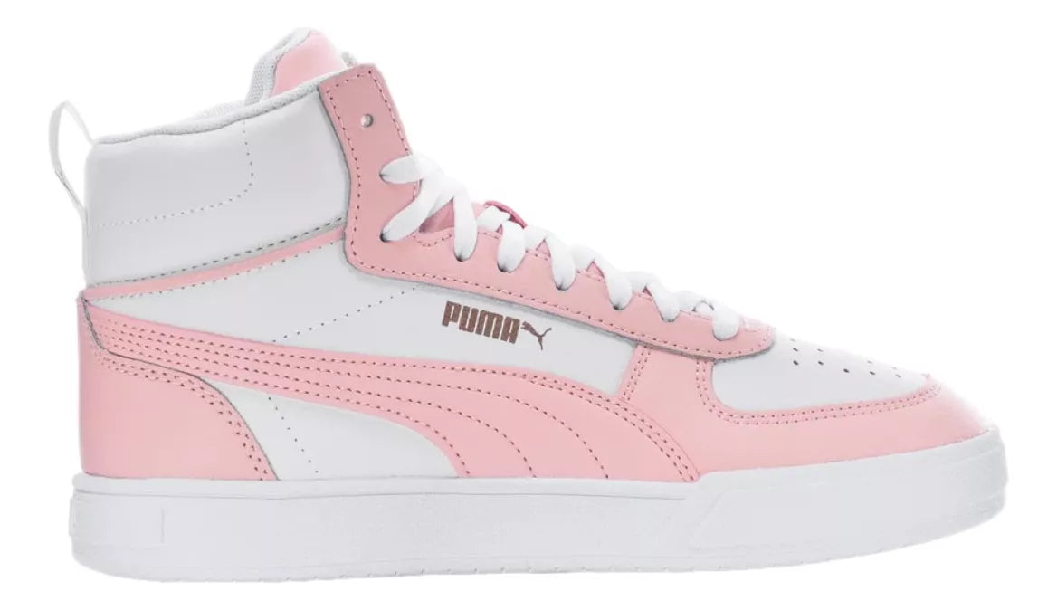 Tenis Puma Caven Mid Blanco/Rosa