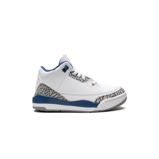 Tenis Nike Jordan 3 Retro Ps Blanco