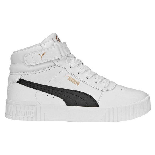 Tenis Puma Carina 2.0 Mid Blanco/Negro